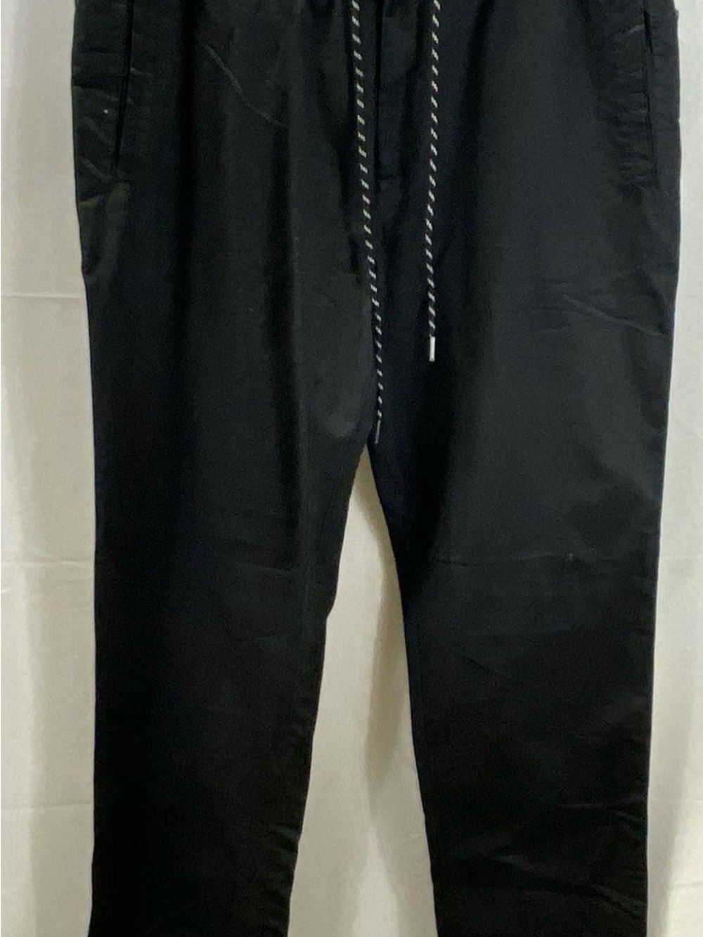 Reyn Spooner Men's Solid Beach Pant Black Cotton Drawstring Size XL NWT